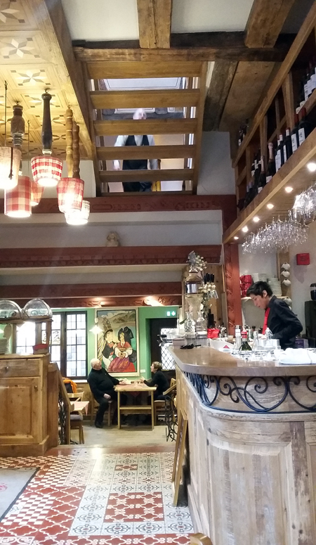 Опыт французского в путешествии. Ресторан в Кольмаре